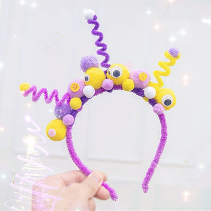 Kaca party cute headband packaged in clear plastic with branding visible