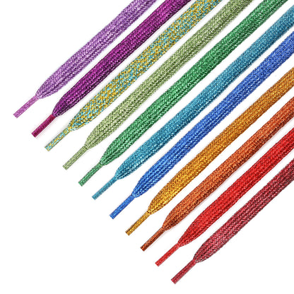 Shoeya - Glitter Flat Shoelaces In Capsule image 2
