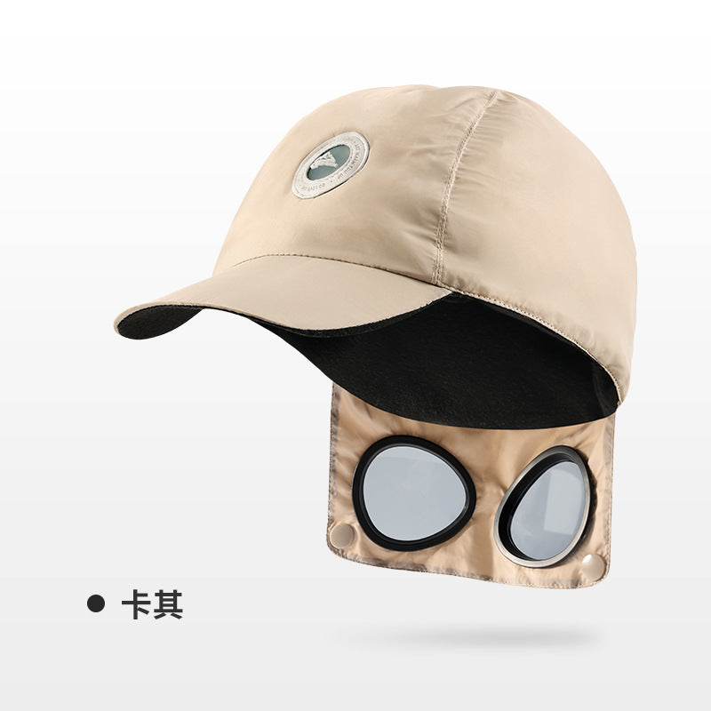 Haila - Pilot Cap Glasses Baseball Cap