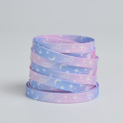 Galaxy Colorful Shoe Laces size 63 in pink, product image