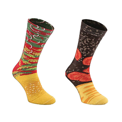 Foodie - Hamburger Socks 3 Pairs image 5