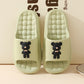Slipeer - Bowtie Bear Summer Slippers